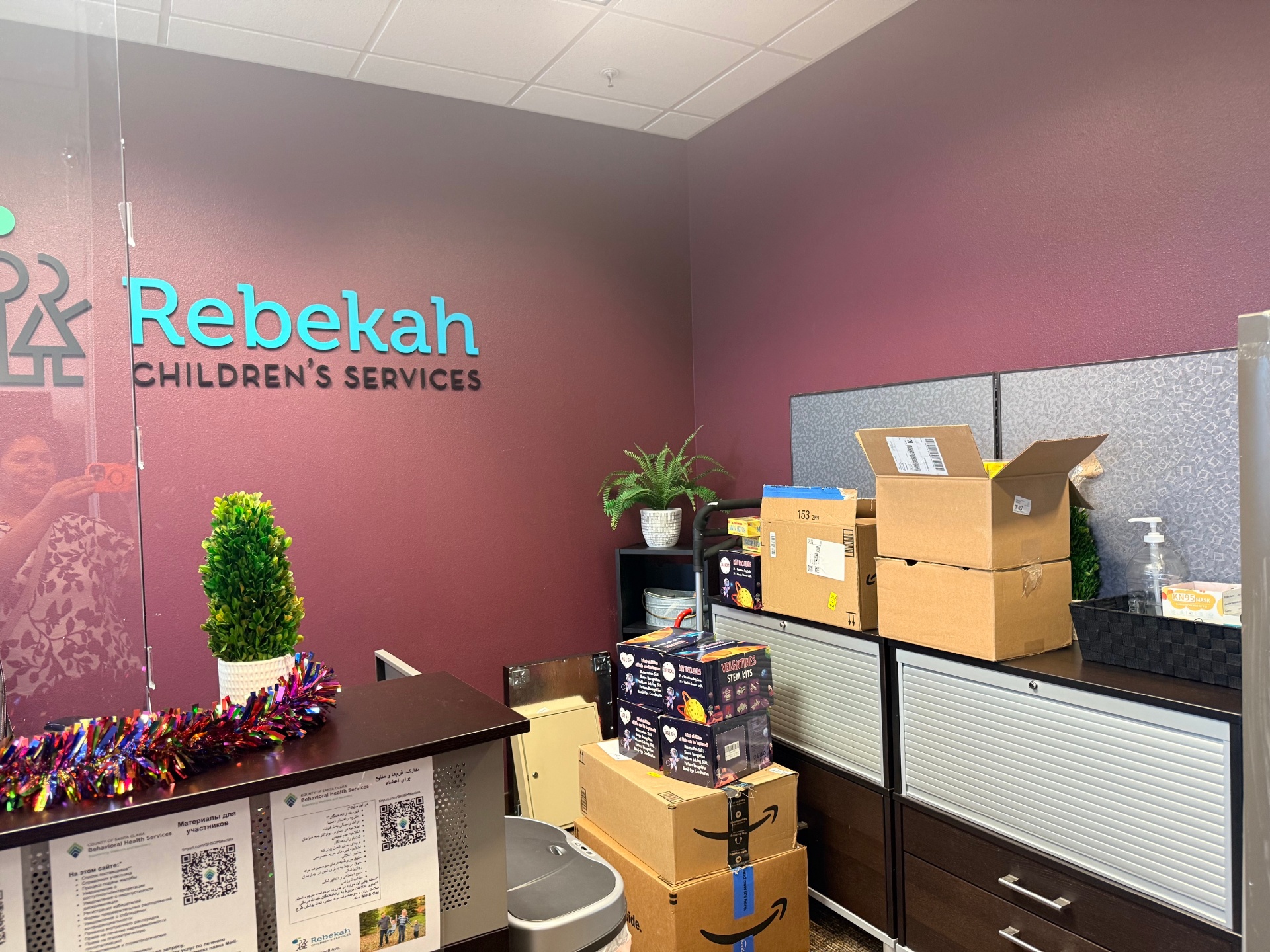 Kits delivered to Rebekah Children's Services