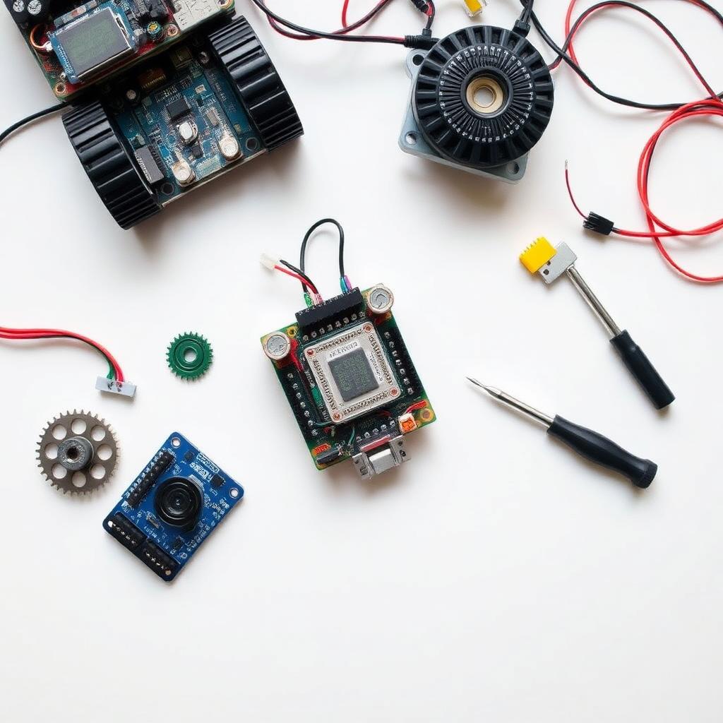 Build & Wire STEM kit contents